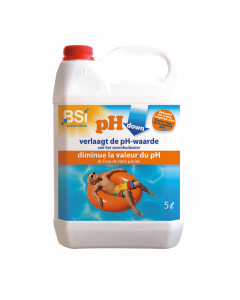 BSI pH down liquid - vloeibaar verlager - 5 liter - 6258