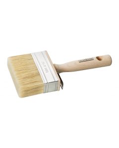 Color Expert Blokwitter muurverf 100x30 mm - wit haar - FSC® houten greep - 83091199