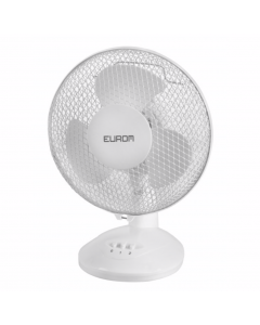 Eurom VT9-blanc ventilator tafelmodel - 25 Watt - Ø22,5 cm - 385427