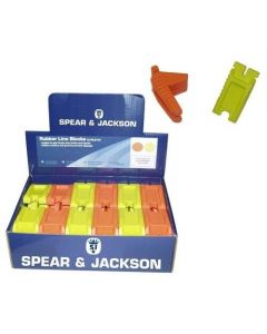 Spear & Jackson Metselblokjes - opspanblokjes - set á 2 stuks - rubber - SJ-RLB-OY