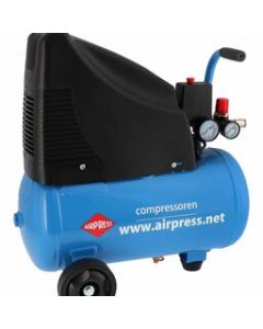 Airpress HLO 215-25 Compressor met 7-delige set - 215 l/min - 24 liter - 36741-K1