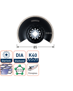Rotec Segmentzaagblad OS 85D4 - starlock - 519.0290